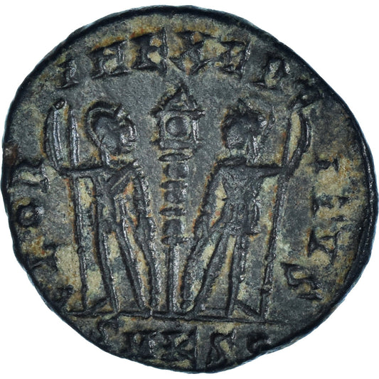 minca,
Constantius II.
Bronz Æ