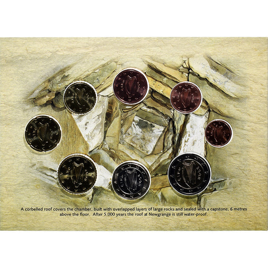 Írsko,
Setze 1 ct. - 2 eurá,
Newgrange