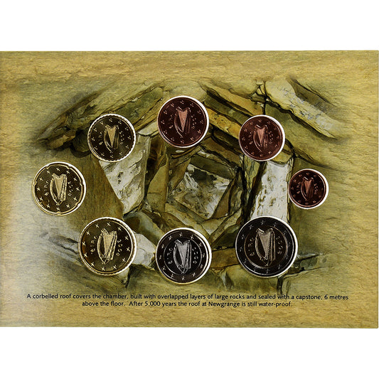 Írsko,
1 cent za 2 eurá,
Newgrange