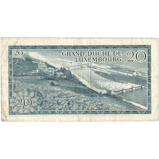 Luxembursko,
20 frankov,
7. 3. 1966