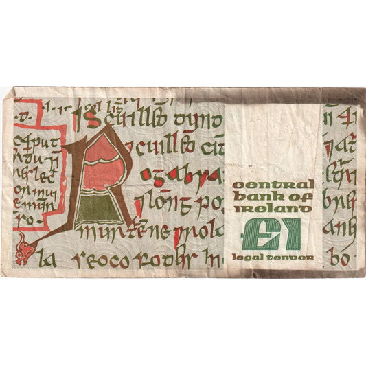 Írsko – republika,
1 libra,
1989-01-09