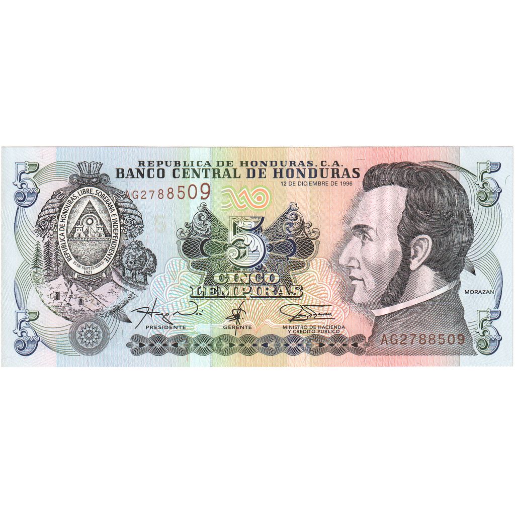 Honduras,
5 Lebira,
12. december 1996