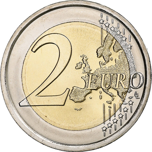 taliančina,
2 eurá,
2018
