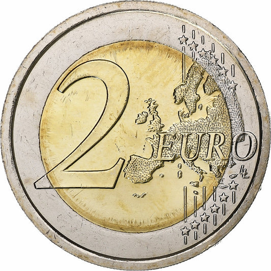 taliančina,
2 eurá,
2016