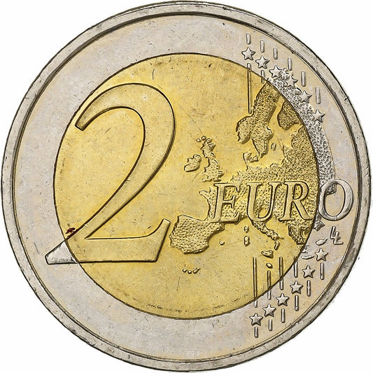 Grécko,
2 eurá,
Európska menová únia