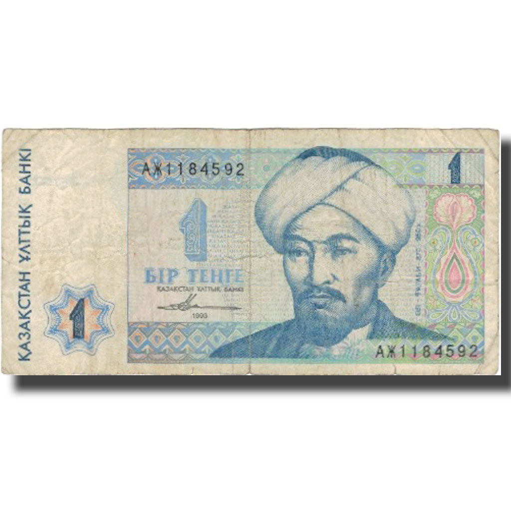 bankovka,
Kazachstan,
1 Tenge