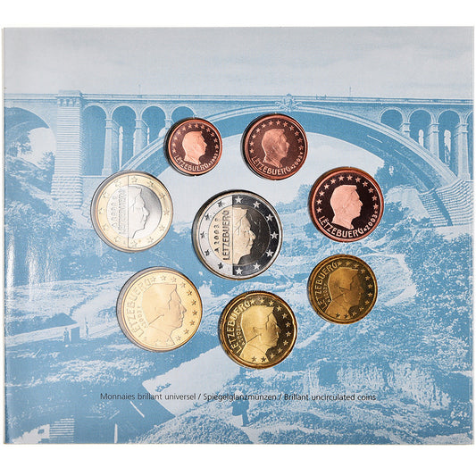 Luxembursko,
1 cent za 2 eurá,
2003