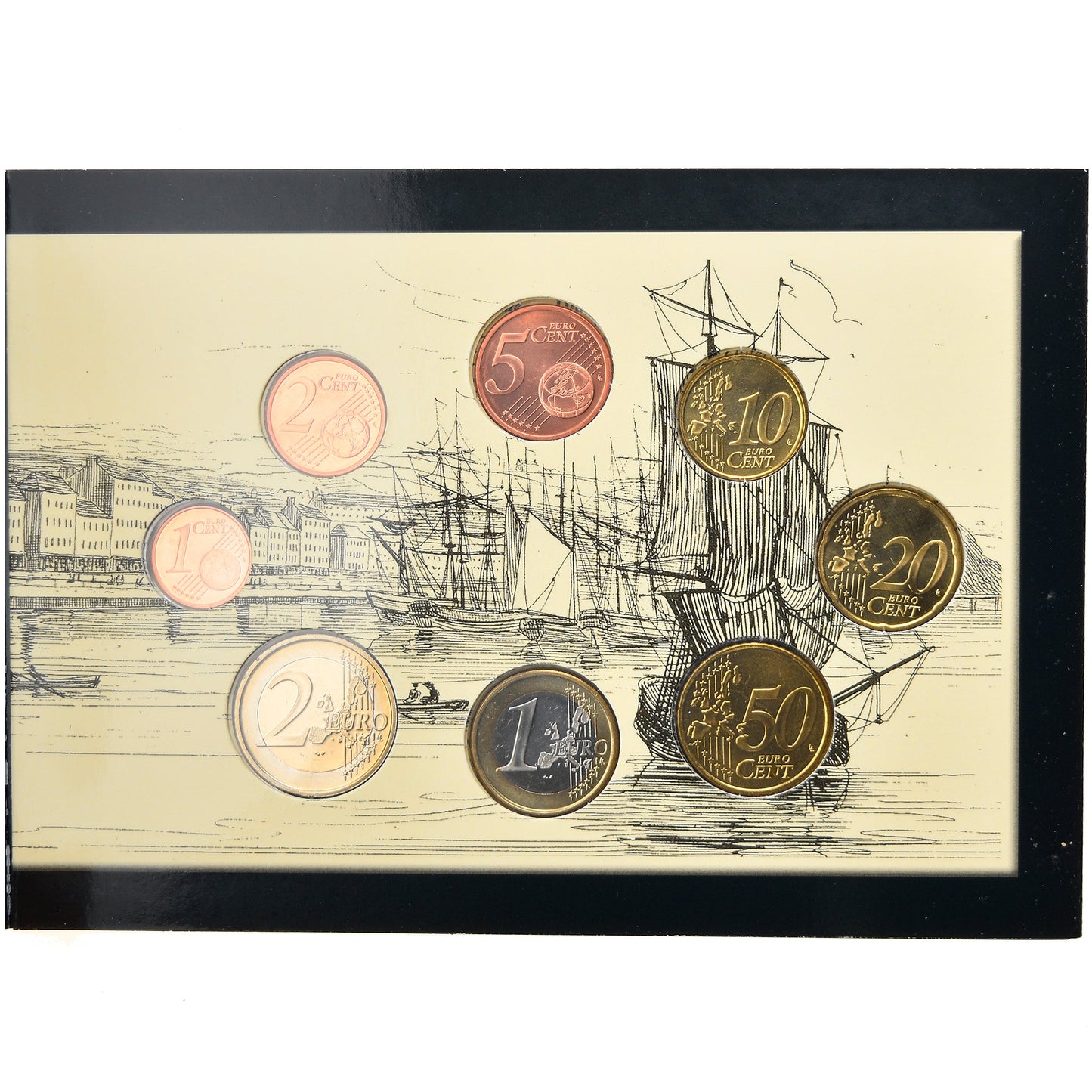 ÍRSKA REPUBLIKA,
1 cent za 2 eurá,
2004