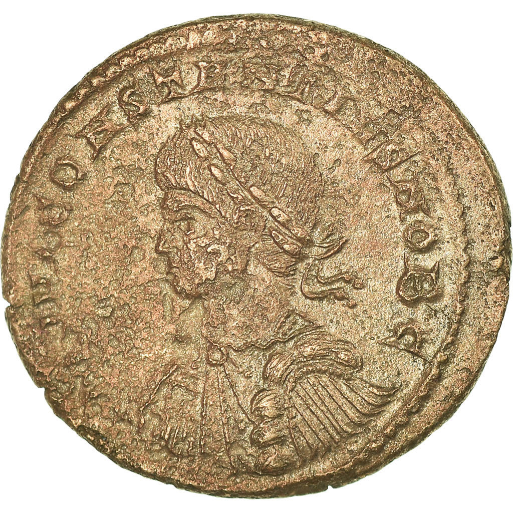 minca,
Konštantín II,
Follis