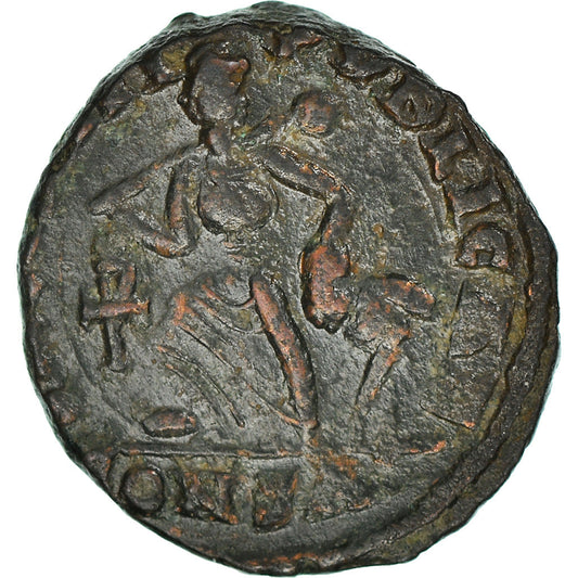 minca,
Theodosius I.,
Nummus