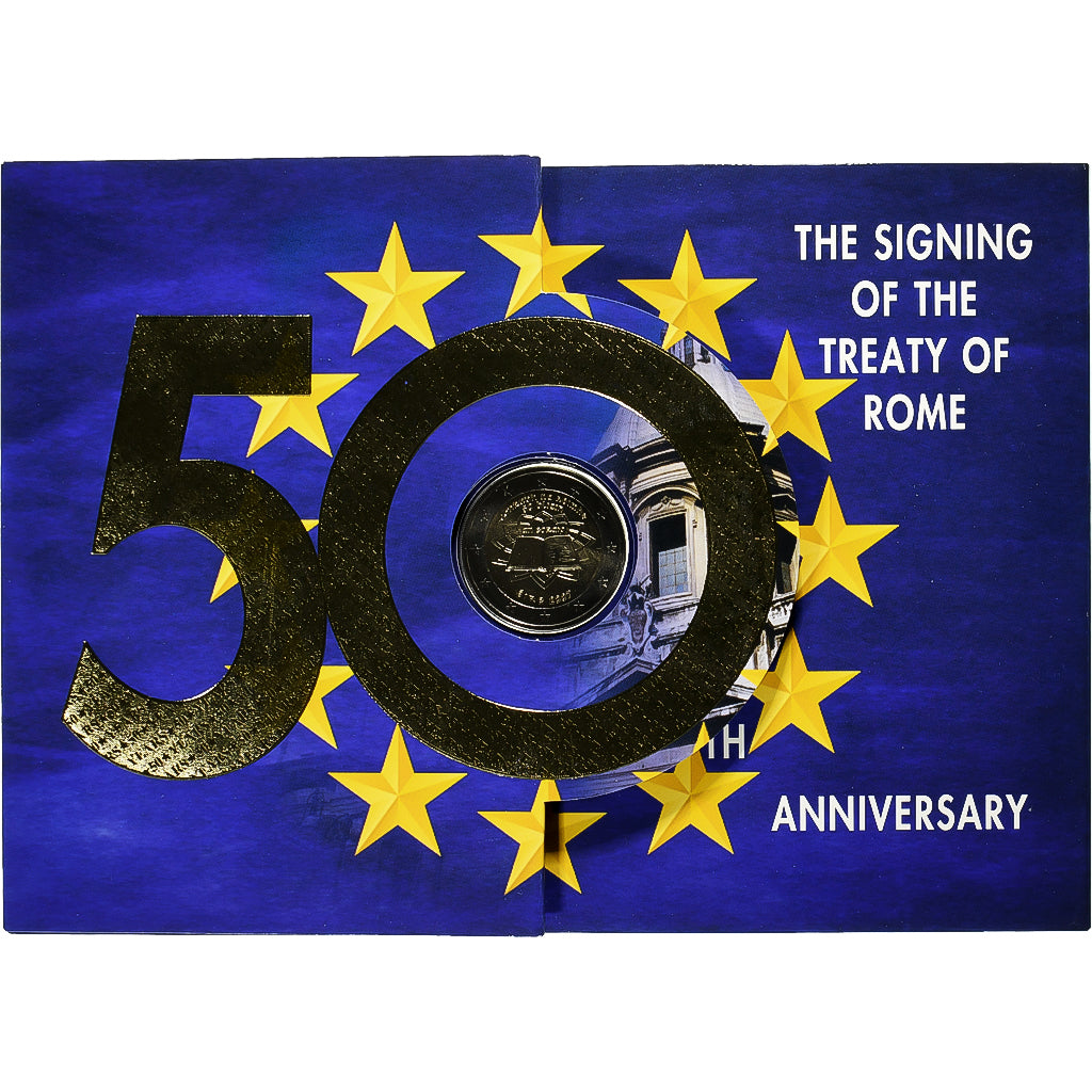 Írsko, 
  
  Setze 1 ct. - 2 eurá + 2 eurá, 
  
  Rímska zmluva