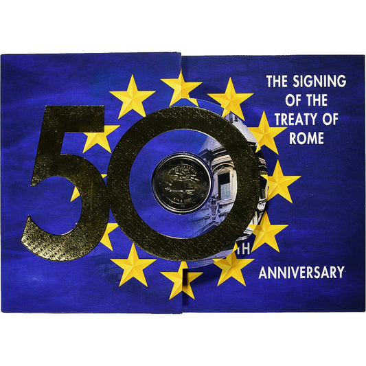 Írsko, 
  
  Setze 1 ct. - 2 eurá + 2 eurá, 
  
  Rímska zmluva