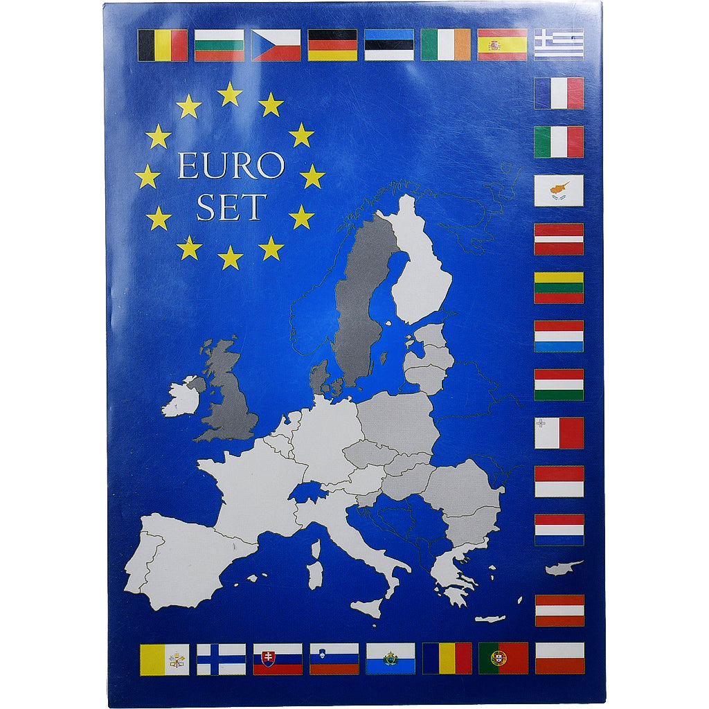 Írsko, 
  
  Setze 1 ct. - 2 eurá, 
  
  2002