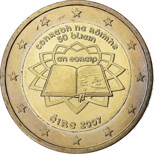 Írsko, 
  
  2 eurá, 
  
  Rímska zmluva