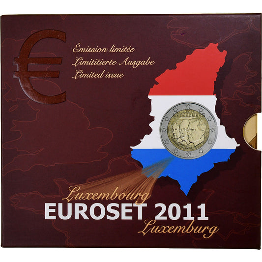 Luxembursko, 
  
  1 cent za 2 eurá, 
  
  BU