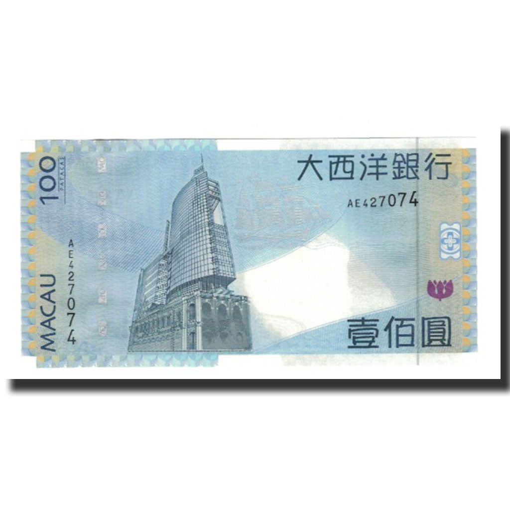 bankovka,
 
 Macao,
 
 100 pataqov