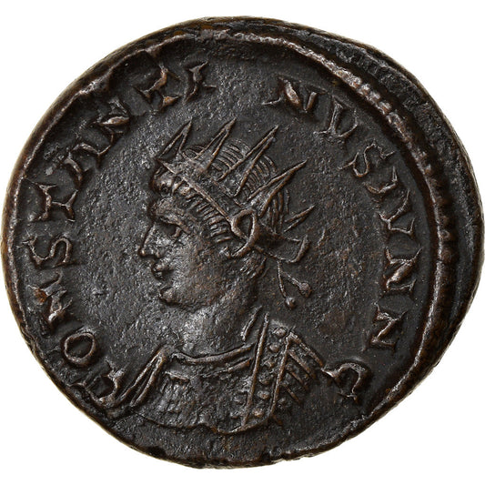 minca, 
  
  Konštantín II, 
  
  Nummus