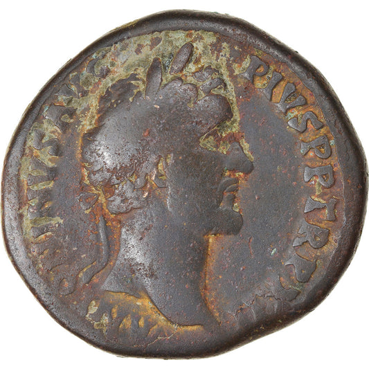 minca, 
  
  Antoninus Pius 
  
  Sestertius