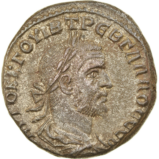 minca, 
  
  Trebonian Gallus, 
  
  Tetradrachm