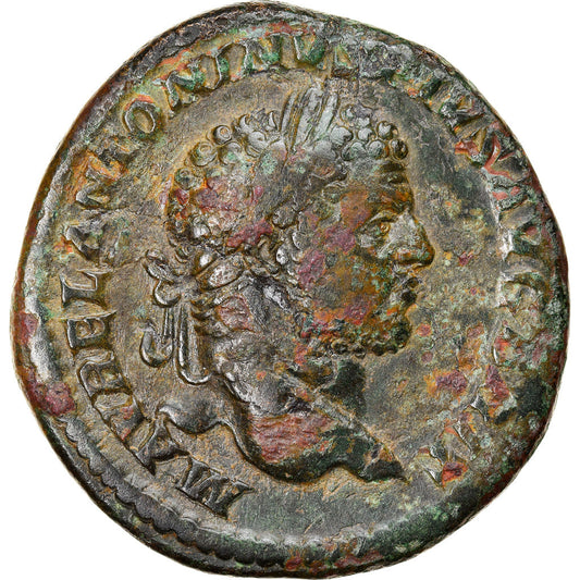 minca, 
  
  Caracalla, 
  
  Sestertius