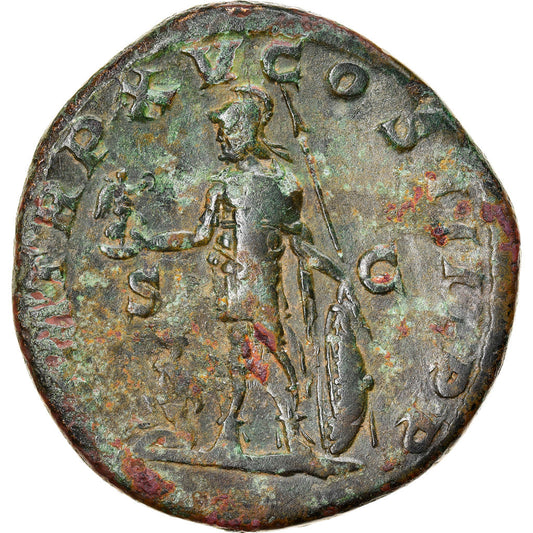 minca, 
  
  Caracalla, 
  
  Sestertius